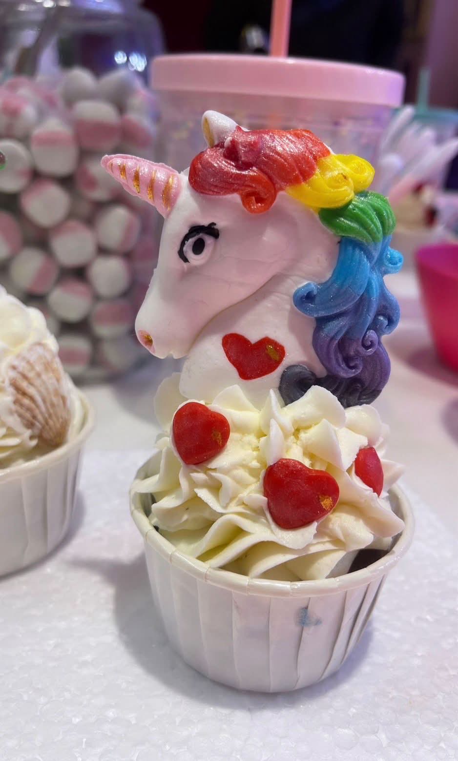 Cupcake-Kunstwerke